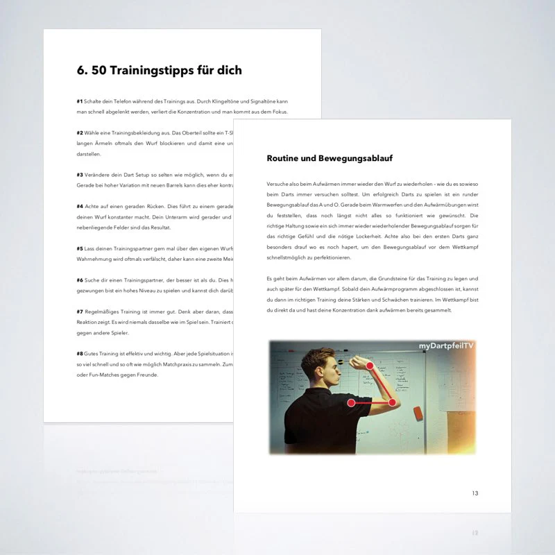 Darts Buch: Dart Training LIKE A BOSS inkl. Trainingsplan [E-Book] - Image 3