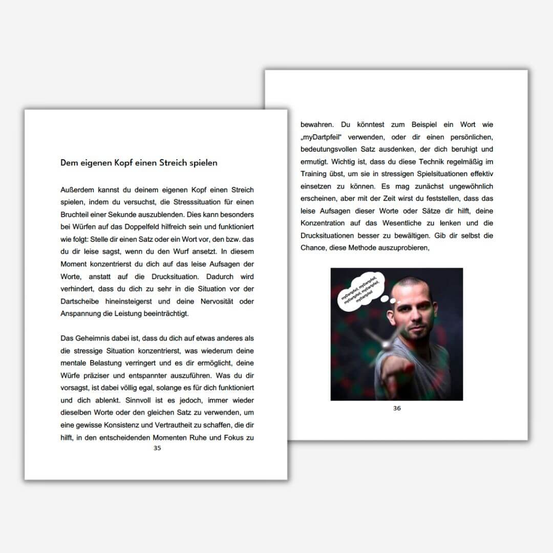 Darts Buch: Dart Training Teil 4 - Mentale Stärke [E-Book] - Image 4