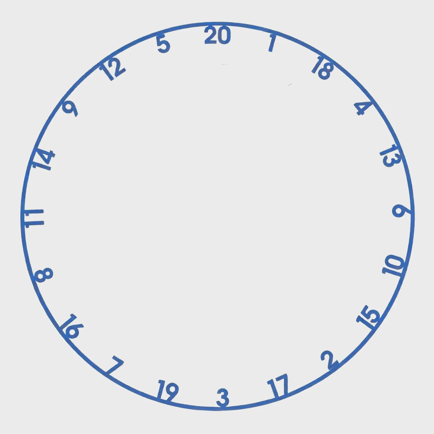 Dartscheiben Zahlenring - Metall Nummernring für Dartboard - Image 4