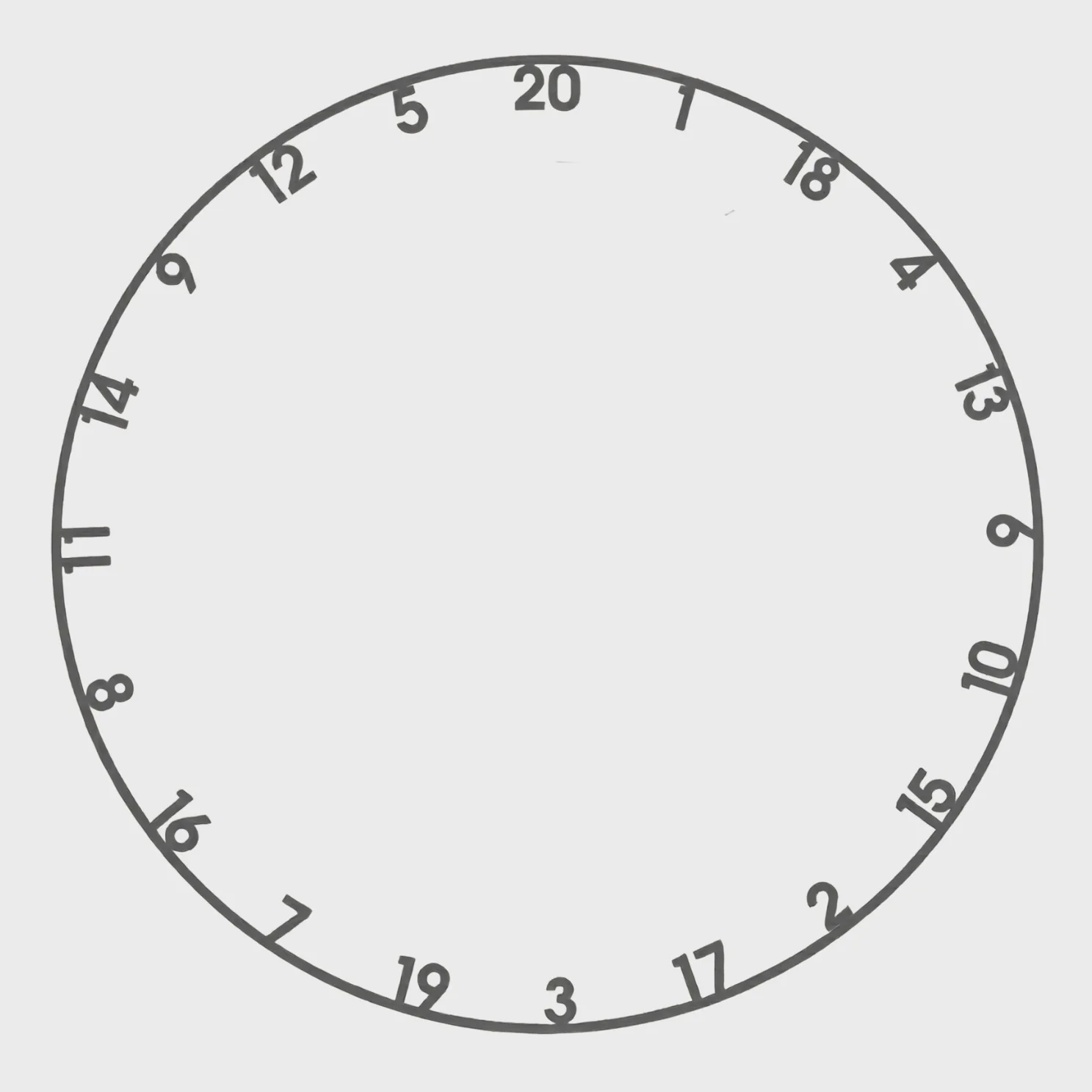 Dartscheiben Zahlenring - Metall Nummernring für Dartboard - Image 6