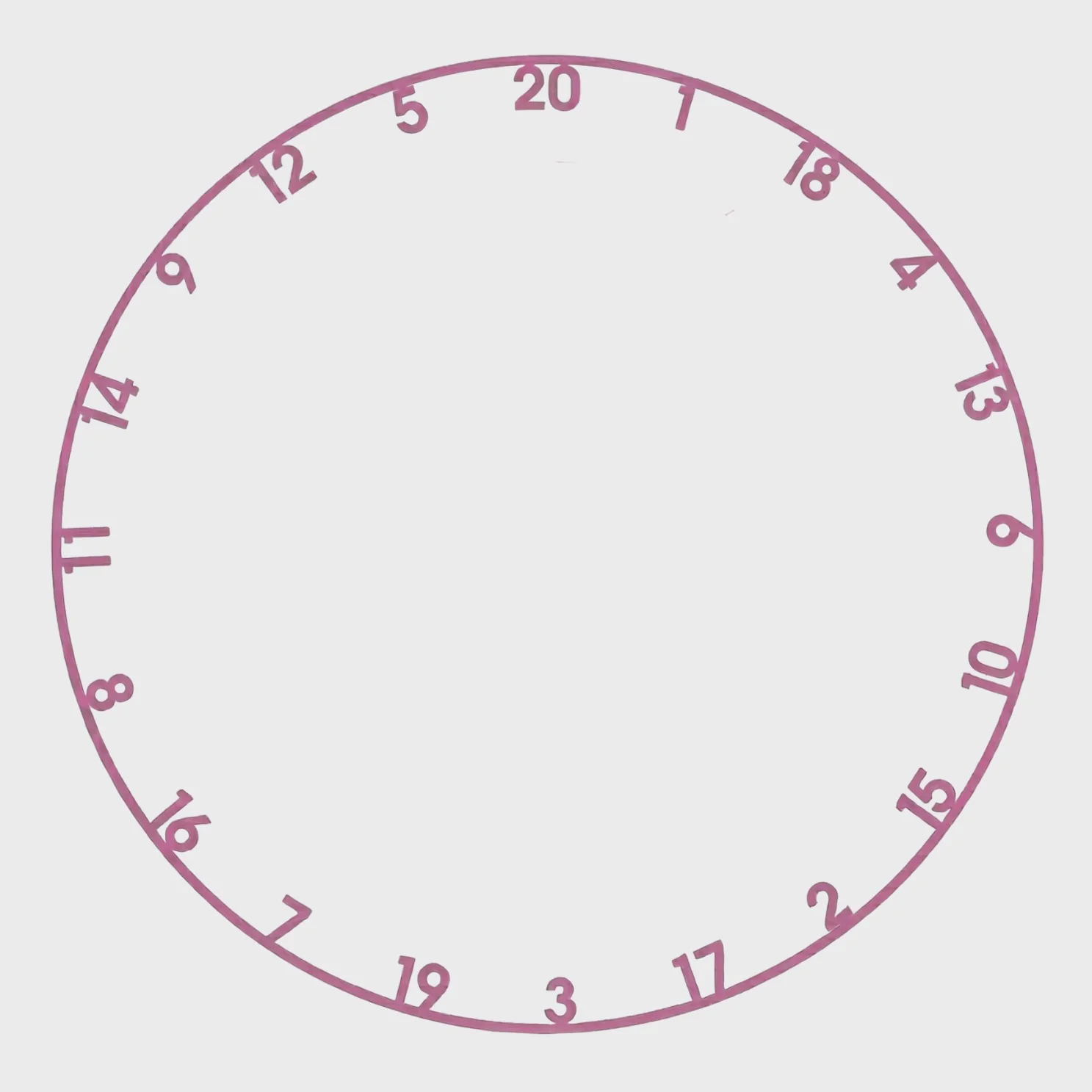 Dartscheiben Zahlenring - Metall Nummernring für Dartboard - Image 7