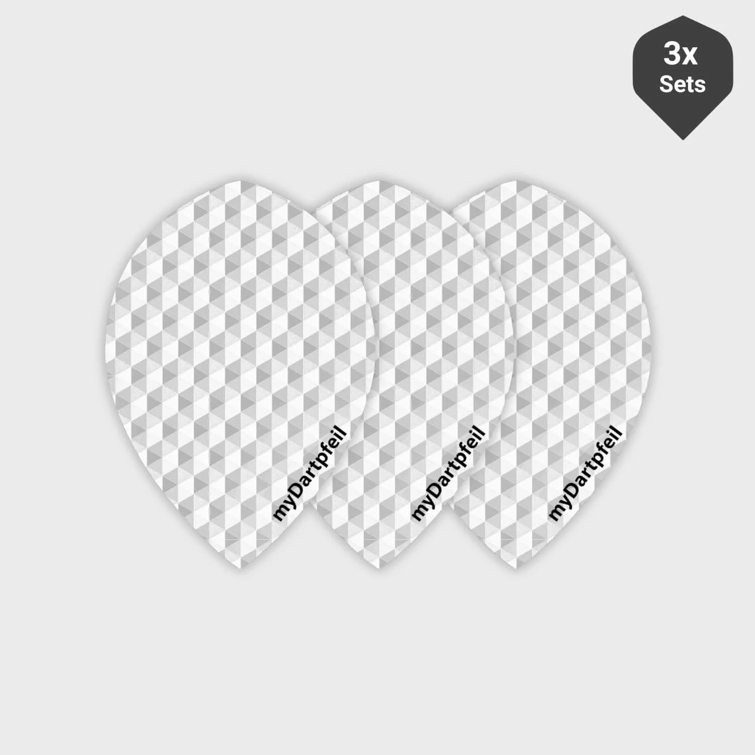 Pear Dart Flights Carbon (3 Sets) - Image 3