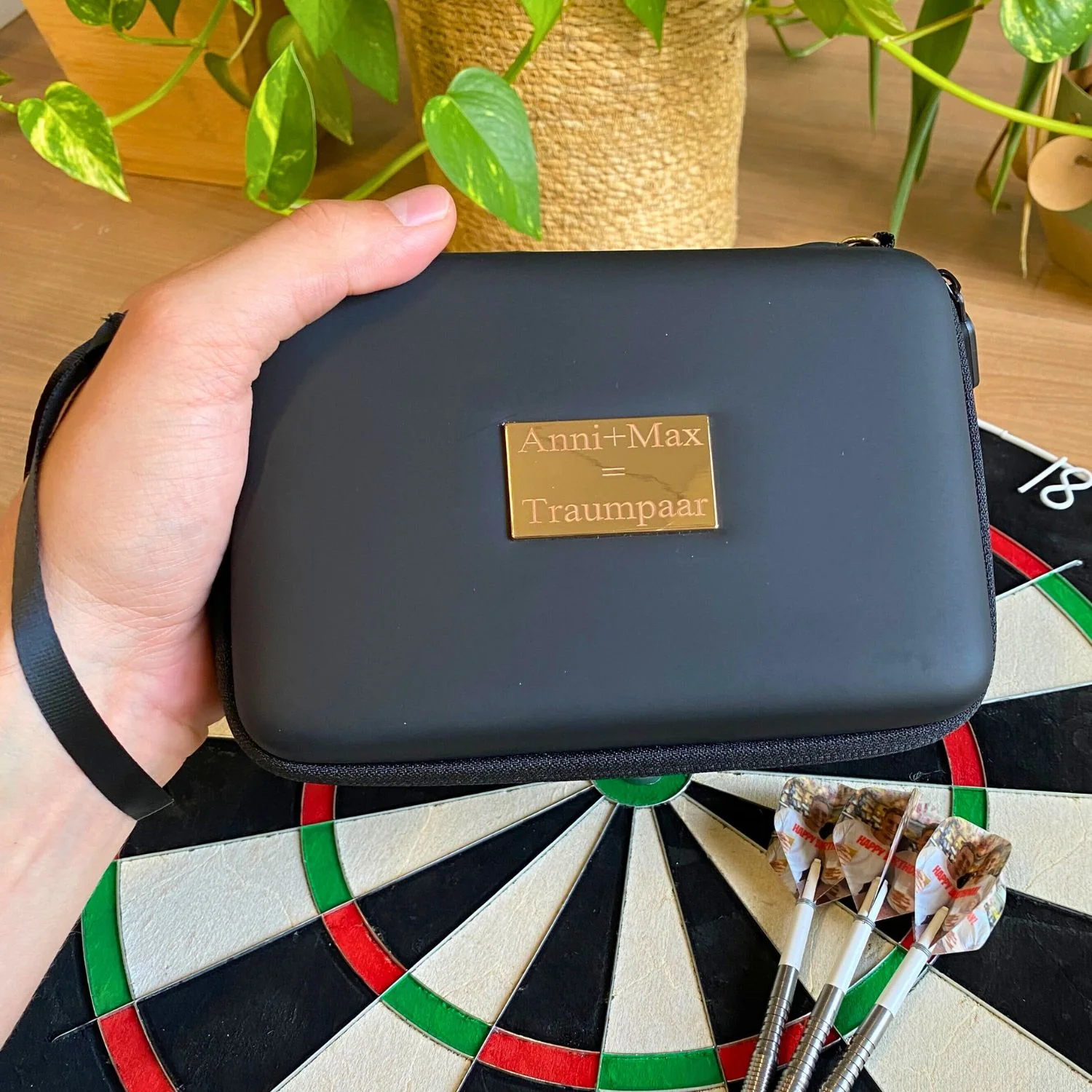 Personalisierte Dart Tasche zum selbst gestalten mit Namen - Image 4