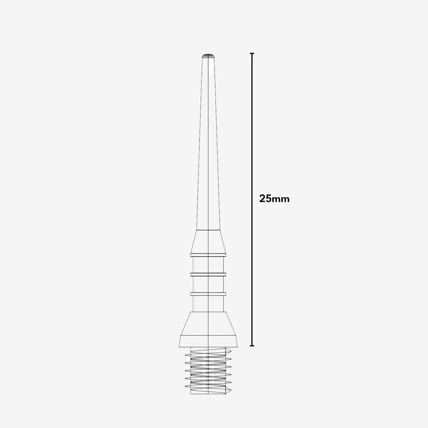 Soft Dart Spitzen Geriffelt (50 Stk.) - Image 11