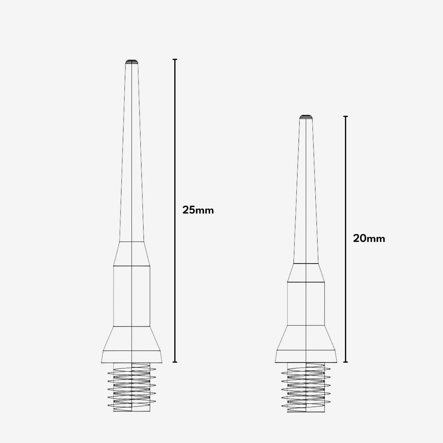 Soft Dart Spitzen Glatt (50 Stk.) - Image 18